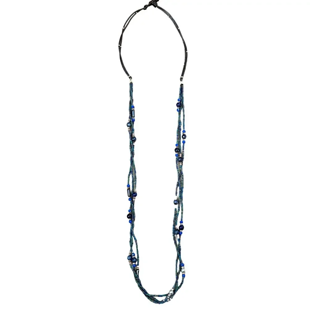 Nakamol Beaded Necklace or Wrap Bracelet‎